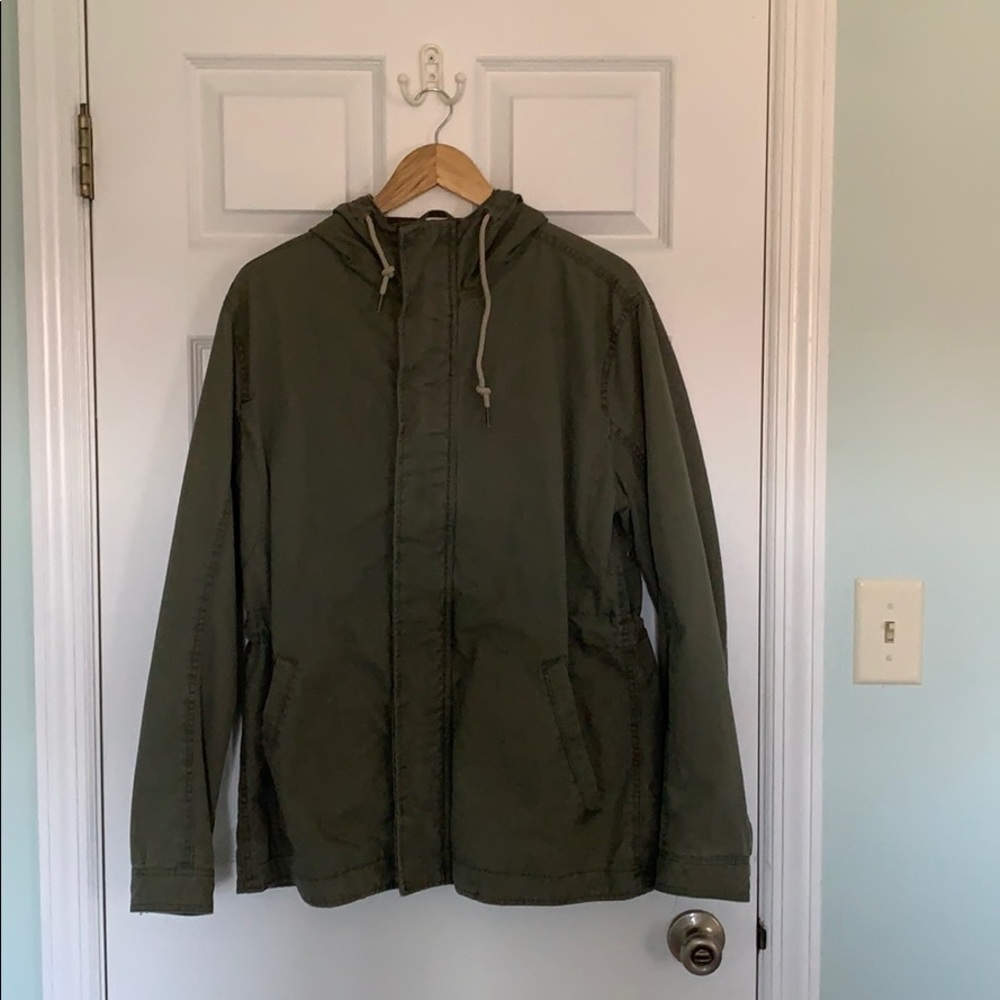 Oversized Green Jacket